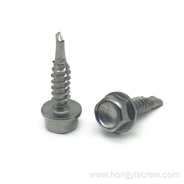 Metal tapping thread Hex Flange Self Drilling Screws